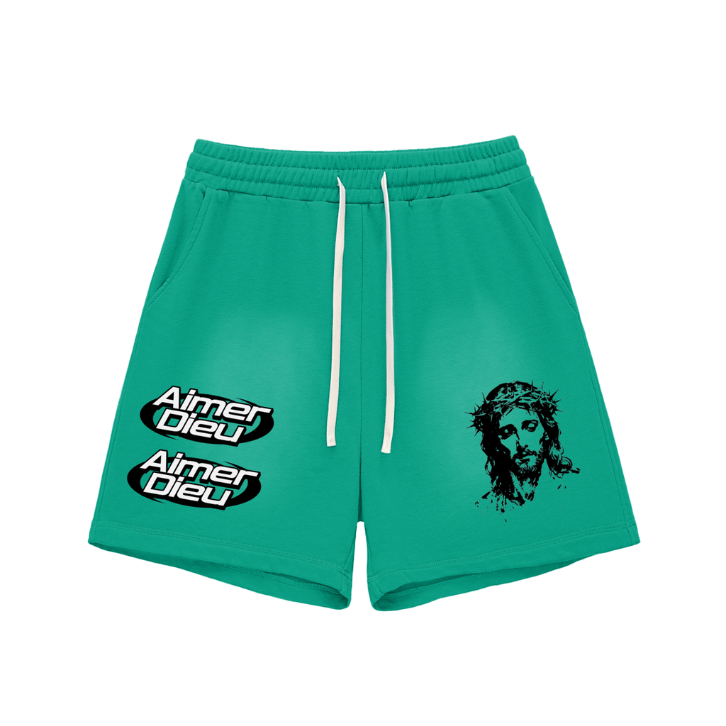 Aimer Dieu Cotton Shorts