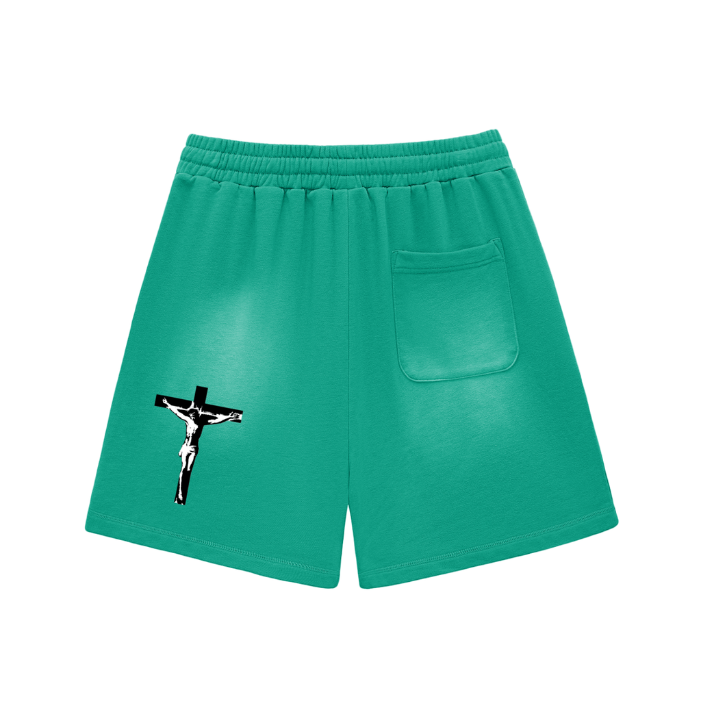 Aimer Dieu Cotton Shorts
