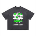 We Are All Sinners Distressed Boxy Oversized T-Shirt