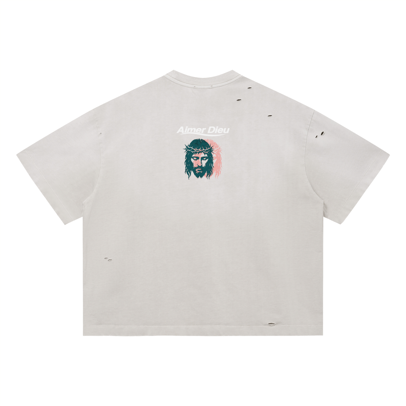 Distressed Jesus T-Shirt