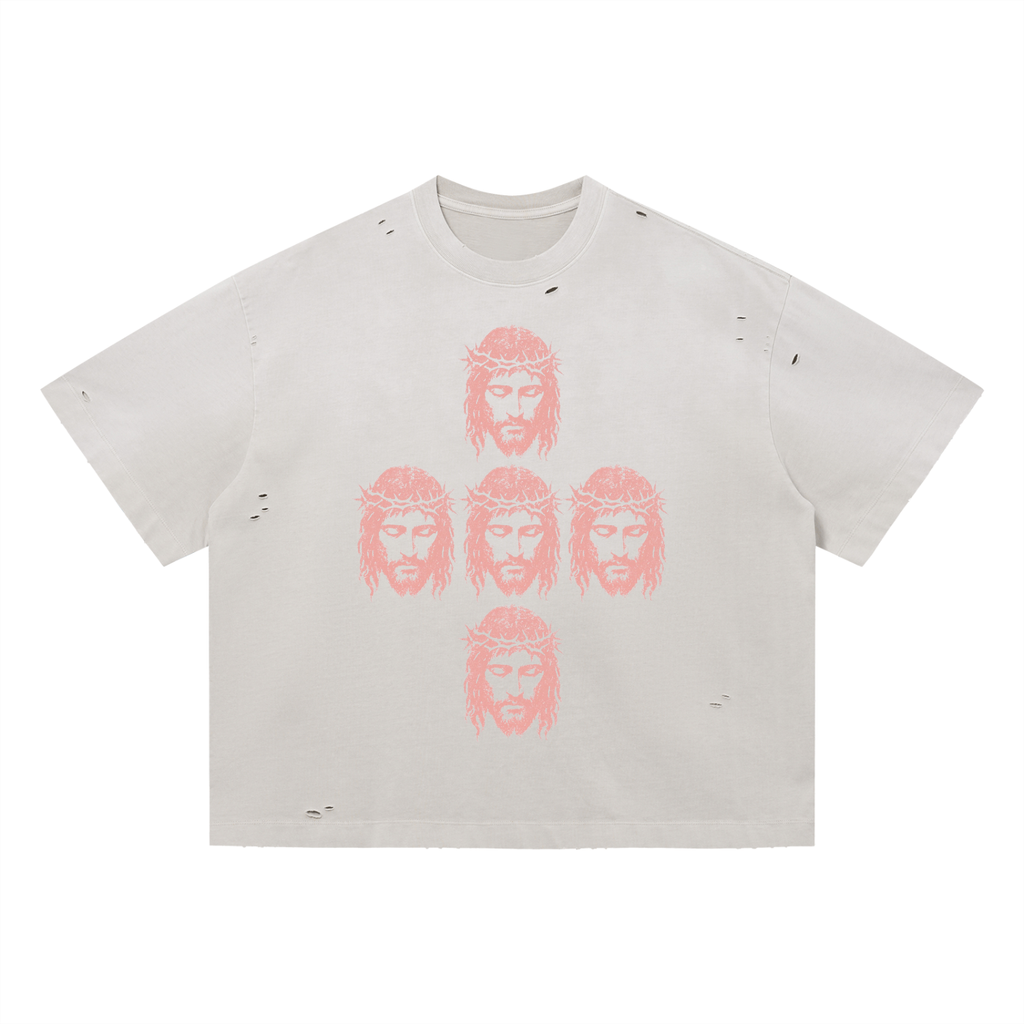 Distressed Jesus T-Shirt